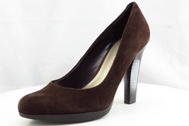 Nine West Women Sz 6 M Brown Pump Leather Shoes - £15.49 GBP