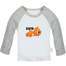 Cute Tshirts Newborn Baby T-shirts Infant Kids Animal Sea Fish Graphic Tee Tops - £8.83 GBP