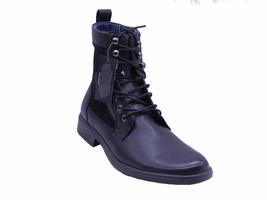 Blancho Men Fashion Martin Boot Leather Lace-Up Boot Shoes Black 8 M US - £38.05 GBP
