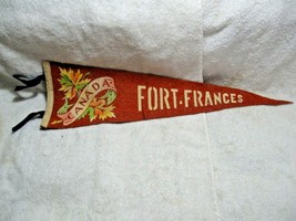 Vintage Collectible FORT FRANCES CANADA Pennant-Ontario-Cabin-Restaurant-Home!!! - £19.71 GBP