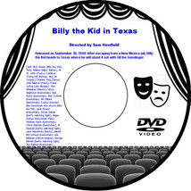 Billy the Kid in Texas 1940 DVD Film Comedy Bob Steele Terry Walker Al St. John - £4.01 GBP