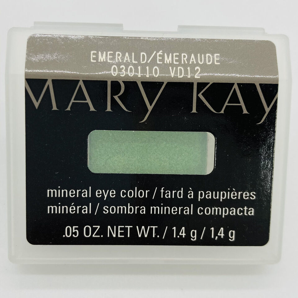 Mary Kay Mineral Eye Color Eyeshadow Emerald #030110 Green - $4.97