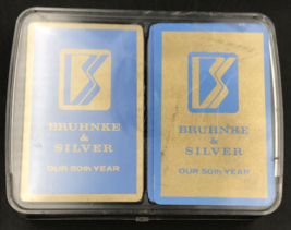 Bruhnke &amp; Silver 50th Anniversary Playing Cards Set Debt Collection Agency - £11.05 GBP