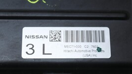 Nissan Pathfinder 5.6L ECU ECM PCM Engine Control Unit Computer Module MEC71-000 image 3
