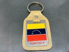 Vintage Souvenir Keyring Venezuela Keychain Country Flag Ancien Porte-Clés - £6.81 GBP
