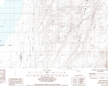 Eagle Rock, Nevada 1985 Vintage USGS Topo Map 7.5 Quadrangle Topographic - $23.99