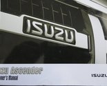 Original 2006 Isuzu Ascender Owners Manual [Paperback] unknown author - £58.88 GBP