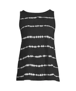 Time and Tru Women's Tie Dye Cotton Tank Top light blue Sizes M(8-10) - $8.00