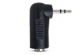 Hosa GMP-467 Right Angle 3.5 mm TRS to 2.5 mm TRS Adaptor - $13.96