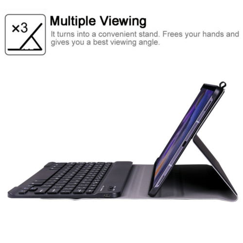 Bluetooth Keyboard Leather Flip Samsung Galaxy Tab A8 10.5 SM X200 X205 2021 - $108.00