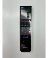 Sony RMT-411 Video-8 VCR Remote Control, Black/Red - OEM Original for EVA80 - $12.79
