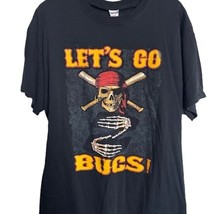 Pittsburgh Pirates Lets Go Bucs MLB Graphic T Shirt Size XL - $7.41