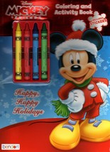 Disney Mickey Friends - Christmas Edition Holiday - Coloring &amp; Activity Book  - £5.54 GBP