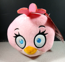 Angry Birds pink Stella 6&quot; Plush Stuffed Toy Video Game Doll Rovio - £15.86 GBP