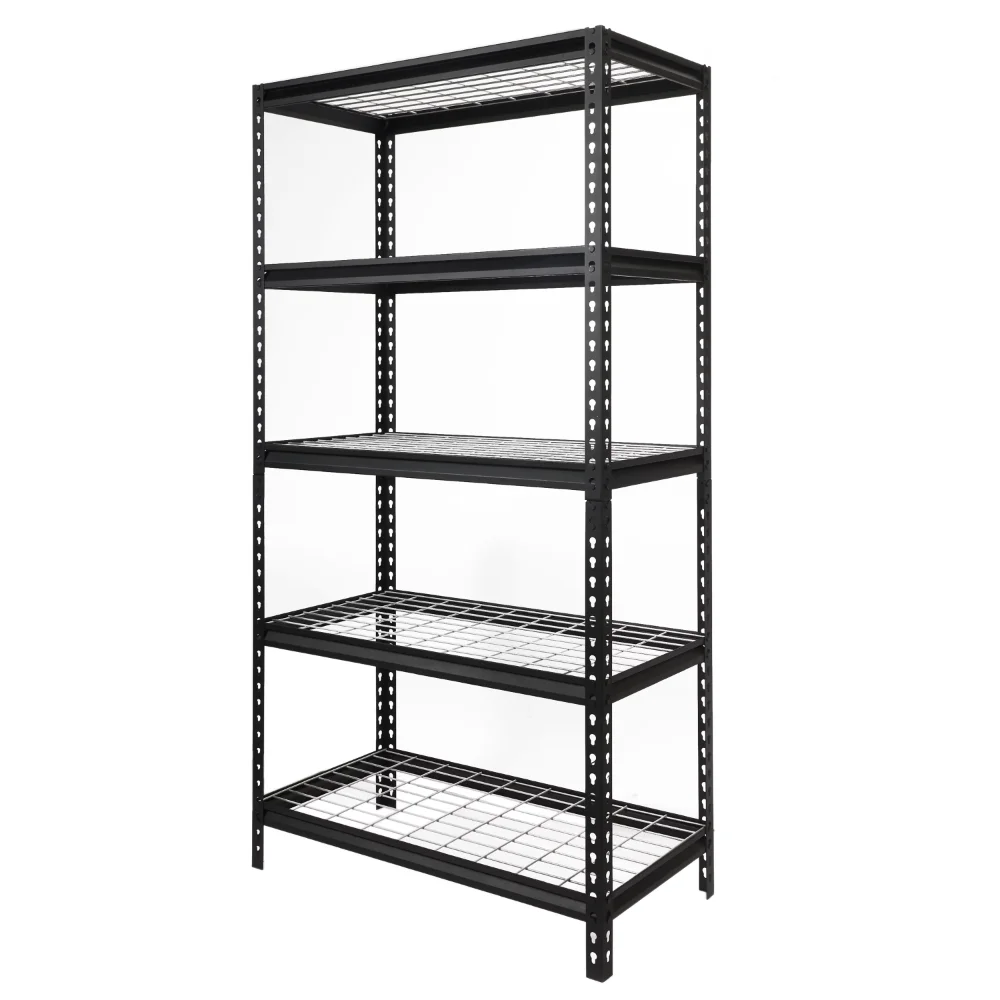 WORKPRO 36&quot; W X 18&quot; D X 72&quot; H 5-Tier Freestanding Shelf, Storage Rack Shelves 35 - £151.15 GBP