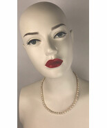 3mm 4mm Real Natural White Freshwater Rice Pearl Gems Quality Necklace 1... - $13.69 CAD