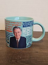 Mister Rogers Sweater Changing Coffee Mug, 14oz Excellent Used Condition - £19.60 GBP