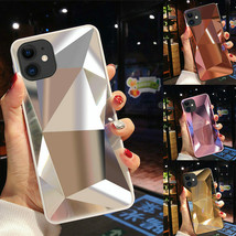 For iPhone 12 Pro Max mini 11 Pro Max XS 8 Plus Phone Case Diamond Bling Mirror - £31.18 GBP