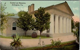 Arlington Virginia Custis-Lee Mansion Postcard U4 - £3.95 GBP