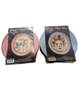 What&#39;s New Inc. Cross Stitch Kit in Decorative Tin Floral Pierot Clown a... - £23.22 GBP