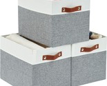 13X15X13Inch Fabric Storage Cubes For Kallax Shelves Cloth, 3P), By Deco... - £33.61 GBP