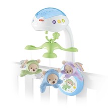 Fisher-Price Baby Crib Toy, 3-in-1 Projection Mobile, Butterfly Dreams Sound Mac - £71.93 GBP