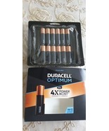 (12) Duracell Optimum AA Alkaline Batteries, Long Lasting All-Purpose  - £6.03 GBP