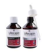 LR L-Recapin Shampoo and Tonic Anti Hair Loss Treatment 1+1 Set Brand New - $2,074.35 MXN