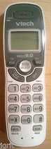 Vtech CS6114 handset - CORDLESS white tele PHONE caller ID LCD display D... - £9.37 GBP