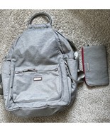 BAGGALLINI All Day AntiTheft RFID protection nylon backpack + wristlet G... - $74.36 CAD