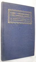 1957 Early Freemasonry Williamsburg Virginia Masonic History Book Kidd - £31.14 GBP