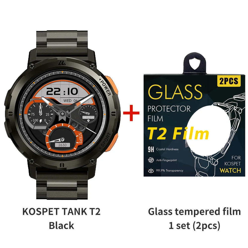 Original T2 Ultra Smartwatches For Men Watches AMOLED AOD Smartwatch Blu... - $330.53