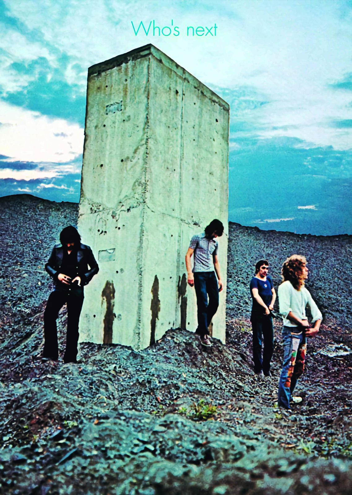 THE WHO Who&#39;s Next FLAG CLOTH POSTER BANNER CD Rock - $20.00