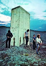 THE WHO Who&#39;s Next FLAG CLOTH POSTER BANNER CD Rock - £15.96 GBP