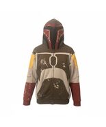 Mark Ecko Star Wars Boba Fett Full Zip Up Hoodie Jacket Cosplay Costume ... - $72.24