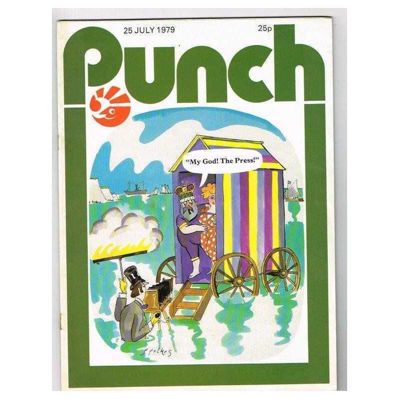 Primary image for Punch Magazine July 25 1979 mbox2963/b  "My God! The Press!"