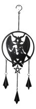 Macabre Wicca Sabbatic Goat Baphomet Pentagram Wall Hanging Decoration C... - $24.99
