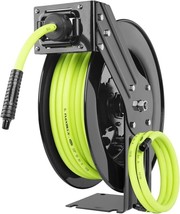Flexzilla L8611FZ Open Face Retractable Air Hose Reel, 3/8 in. x 50 ft - $213.12