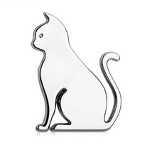 Shion 3d metal car decoration metal cat adhesive car badge emblem sticker for universal thumb200