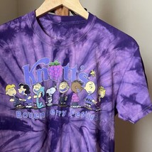 Knott’s Berry Farm Boysenberry Festival T-Shirt S Tie Dye Purple Snoopy ... - £23.52 GBP