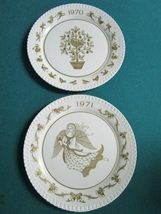 SPODE Compatible with England 1970-1971 - 1972 Christmas Collector Plate 8&quot; Pick - £30.05 GBP+