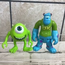 Disney Pixar Monsters Inc University Figures Lot Of 2 Sully Mike Wazowski - $9.89