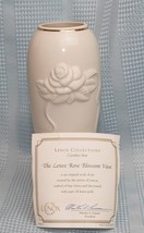 Lenox Bud Vase &amp; Candy Dish Rose Blossom Collection Fine China Vase  24K... - £21.36 GBP