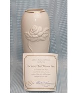 Lenox Bud Vase &amp; Candy Dish Rose Blossom Collection Fine China Vase  24K... - £21.73 GBP