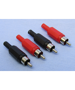 Philmore ms16 RCA Phono Plug 2-Red 2-Black - $72.74 MXN