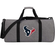 NFL Houston Texans Football Official Licensed Wingman Duffel Bag Travel Gray - $33.85