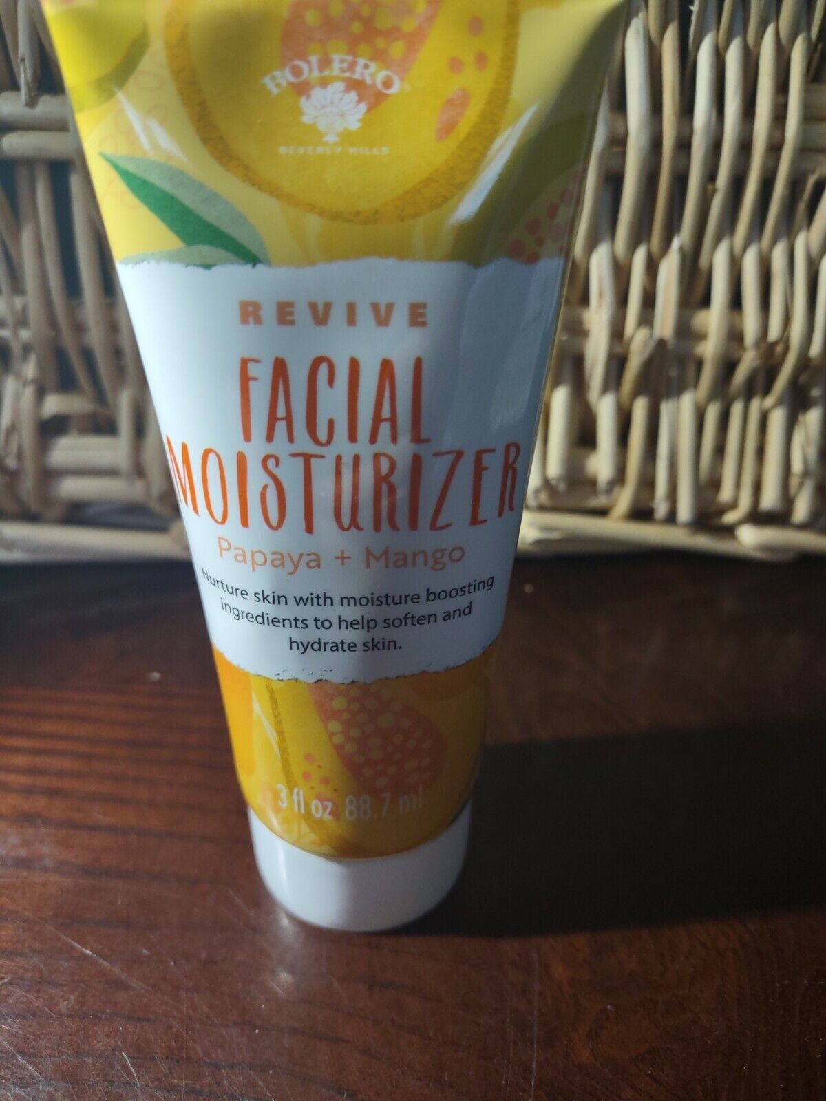 Bolero Revive Facial Moisturizer Papaya + Mango 3 Fl Oz.