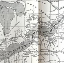 Map 1930 Seat Of War 1812-1814 10 x 9&quot; Military History Ephemera DWEE2 - £15.73 GBP