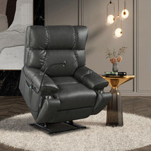 Recliner Chair with Phone Holder,Electric Power Lift Recliner Chair with 2 Motor - £545.18 GBP