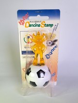 2002 Fifa World Cup Mascot (ATO) Dancing Stamp / Tumbler Figure Rubber Stamp - £63.12 GBP